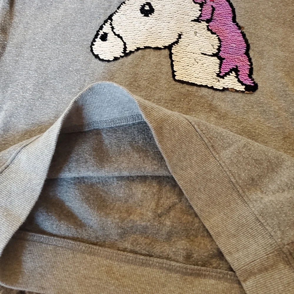 Girls Osh Kosh Unicorn Sequin Sweater